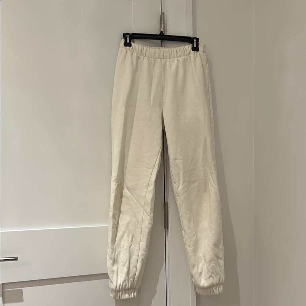 Brandy Melville White Sweatpants
